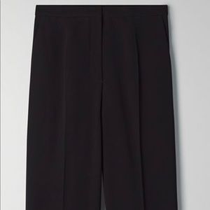 Aritzia Babaton black high waisted trousers